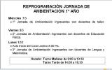 1ER. AO - REPROGRAMACIN JORNADA DE AMBIENTACIN -