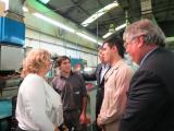 Visita del ministro de produccin a nuestra escuela