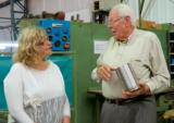 Visita del ministro de produccin a nuestra escuela