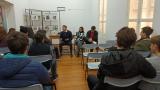 Visita de jvenes emprendedores locales